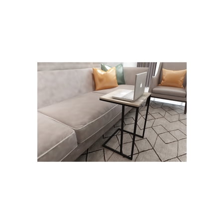 Miami metal legs with wood top C table, Easy to assemble, Cordoba