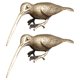 thumbnail image 1 of OHOIOLLA 2Ud Figurilla De Pájaro Colibrí De Latón Dorado Decorativo Con Detalles Delicados Para Escritorio, 1 of 8