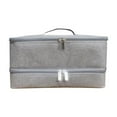 thumbnail image 3 of Bolsa para secador de pelo Estuche de Viaje con asa protectora bolsa de almacenamiento a prueba de polvo Estuche de transporte para viaje de negocios Gris, 3 of 7