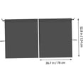 thumbnail image 4 of Car Rear and Front Seat Privacy Divider Sunroof Cover Mesh Window Shades Car Roof Sunshade Rv Trailer Skylight Blind, 4 of 5