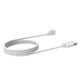 thumbnail image 4 of Adaptador Cargador USB Línea Carga para Pulsera Mi Band 2 (100 Cm) Rojo Blanco, 4 of 9