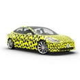 thumbnail image 6 of Rwraps Yellow Cow Gloss Vinyl Film Wrap 59in x 4ft Vinyl Vehicle Car Film Sheet Roll, 6 of 10