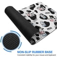 thumbnail image 6 of Long Mouse Pads for Desk,White Cow Black Spot Milk Pattern Desk Mats on Top Of Desks, Desk Mouse Pad Extra Large with 3mm Non-Slip Base and Stitched Edge for Gaming,Office,Work,Home 31.5"x11.8", 6 of 6