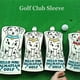 thumbnail image 4 of Naiovety 1 Juego de cubierta de Golf de dibujos animados, juego de cabeza de Golf decorativa exquisita para adultos, cubiertas de cabeza de Golf de PU Golf tipo 5 Naiovety OD019682-05, 4 of 6