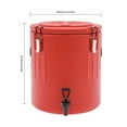 thumbnail image 2 of Red Insulated Beverage Containers Insulated Beverage Cooler Insulated Bucket 40L, 2 of 15