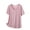 Pink, variant on LAJPXKHY Pajamas Tops For Women Plus Size Summer Casual Loose Short Sleeve Basic Tees Round Neck lightweight Homewear Sleepwear Tees