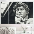 thumbnail image 3 of Statue of David Canvas Poster, Canvas Print, Canvas Gift, Large Canvas, David Sculpture Canvas, David Canvas Art, Michelangelo Canvas Print, Canvas Wall Decor - Rolled Canvas, 3 of 6