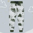 thumbnail image 4 of SXIMEE 2-7T Toddler and Boys Joggers Cotton Sweatpants Kids Pull-On Active Athletic Pants with Drawstring, 4 of 8