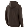 thumbnail image 5 of Men's Fanatics Brown Cleveland Browns Right Tackle Legacy Pullover Hoodie, 5 of 5