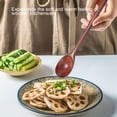 thumbnail image 3 of Handmade Jujube Tree Wooden Korean Dinnerware Combinations Utensil 5 Set of Spoons and Chopsticks, 3 of 9