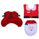 thumbnail image 3 of Bonitas fundas navideñas para asiento de inodoro, creativas alfombrillas de baño de Papá Noel, suministros navideños para el hogar, regalo de Año Nuevo, decoración de Navidad 2025, 3 of 5