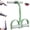 Green, variant on Multifunctional Foot Pedal Resistance Assistance Expander Chest Leg Band, Premium 4-Latex Tubes, Anti-Slip Comfort Design for Abdomen Waist Arm Leg Home Full Body Exercise