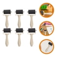 thumbnail image 2 of QUTETN 6Pcs Rubber Brayer Roller for Printmaking & Painting, 2 of 5