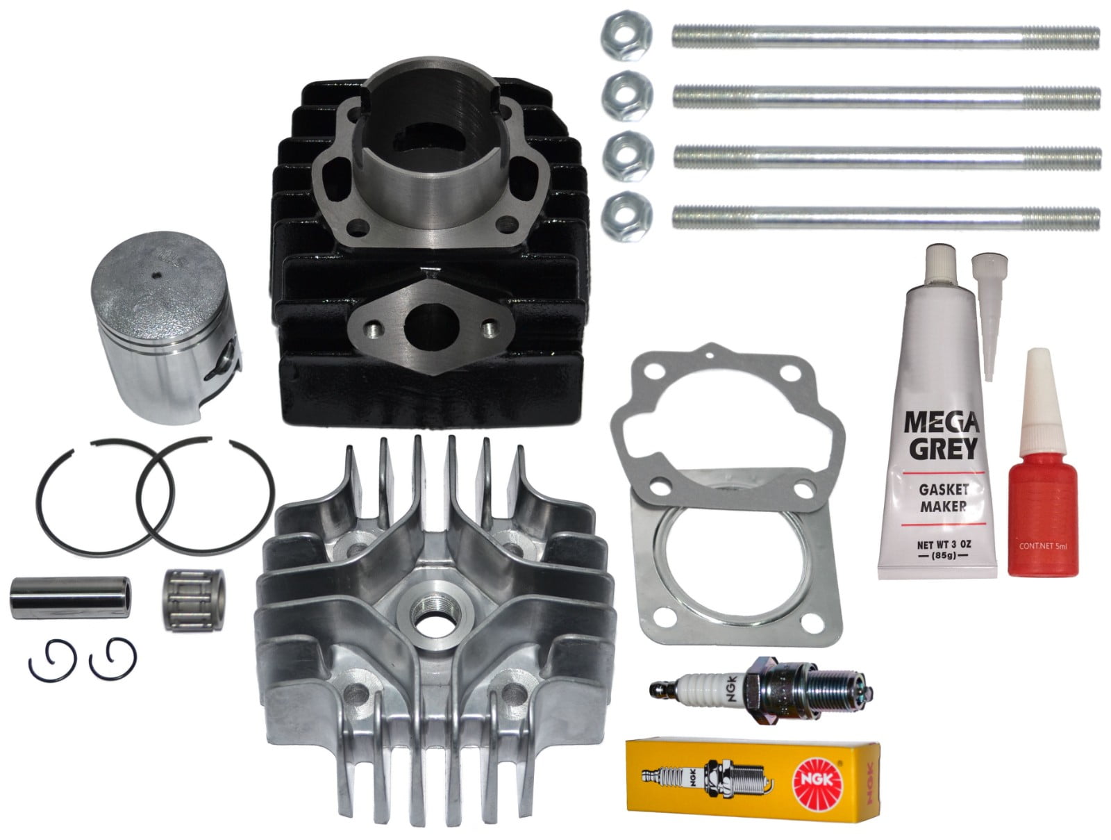 RJATV Front Wheel Bearing & Seal Kit For Suzuki LT50 Quadrunner (1984-1987) - View #2