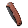 thumbnail image 2 of CIVIVI Praxis Pocket Knife 3.75 inches 9Cr18MoV Steel Blade Cuibourtia Wood Handle C803H, 2 of 6