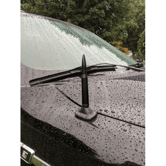 Bullet Style 0.5 Cal Black Antenna Mast for FORD F-150 F150 F 150 1980-2008 New