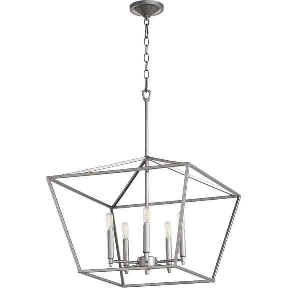 Quorum Lighting - Five Light Chandelier - Nook - Gabriel - 5 Light Nook Pendant