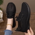 thumbnail image 5 of Women's Walking Sneakers - Lightweight Breathable Anti Slip Mesh Shoes for Running Workout, 5 of 11