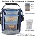 thumbnail image 3 of Lonchera SQbags  Fresh + 3 Toppers + Gel Refrigerante, 3 of 7