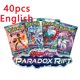 thumbnail image 3 of 40Pcs Cards English French Spain TCG: Hidden Fates Scarlet Violet Booster Collectible Trading Card Game Children Toy, 3 of 5