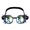 Grey, variant on Steampunkn Glasses Goggle with Rainbow Crystal Glass Lens