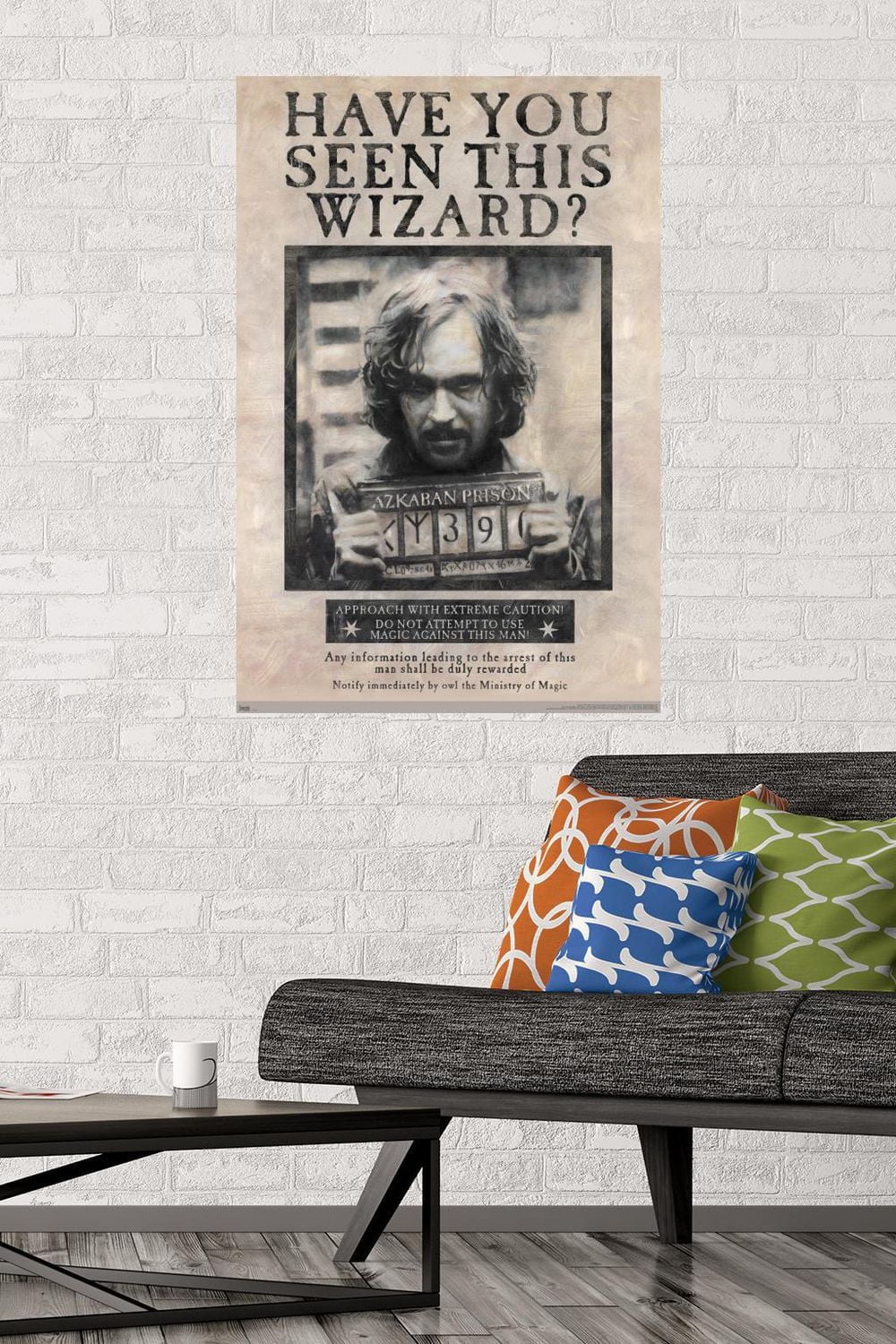 The Wizarding World: Harry Potter - Sirius Black Wanted Poster Wall Poster