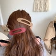 thumbnail image 4 of Paquete de 8 pinzas para el cabello, pinzas de cocodrilo, pinzas planas segmentadas para modelar, pinzas antideslizantes grandes para el cabello, pinzas grandes estilo francés, pinzas con forma de, 4 of 5