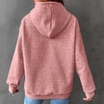 thumbnail image 4 of Patlollav Ladies Sweatshirts Tops,Womens Long Sleeve Plain Hoodies, 4 of 6