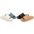thumbnail image 5 of Journee Collection Womens Denrie Tru Comfort Foam Slide Flatform Sandals, 5 of 7