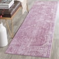 thumbnail image 2 of SAFAVIEH Valencia Collection VAL205A Fuchsia / Multi Rug, 2 of 8