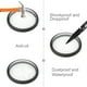 thumbnail image 3 of Para Max Accesorios Cubierta de Filtro UV Lentes Protectoras de Vidrio óPtico Filtros de Cubierta de Lente para 360 CáMara de AccióN, 3 of 5