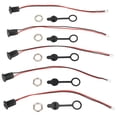 thumbnail image 3 of 5Pcs Waterproof Type-C Female Usb-C Mounting Connector with Nut Lock Plate, 3 of 10