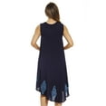 thumbnail image 3 of Riviera Sun Dress / Sundresses for Women (Navy / Blue, 3X), 3 of 3