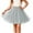 Grey, variant on WMQPNNS Tutu Skirts for Girls Multilayers Puffy Elastic Tutu Skirts Tutus for Girls Tulles Ballet Dress Christmas (Size One Size, Gold)