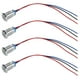 thumbnail image 3 of Mini LED redondos Bling Bling 4 juegos de LED LE precableados color rojo, 3 of 12