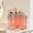 Rose Gold, variant on 360° Rotating Metal Utensil Caddy - 3 Compartment Cutlery Holders, Rotation Fork Spoon Napkin Organizer, Flatware Storage Basket, Party Picnic Camping Outdoor Kitchen