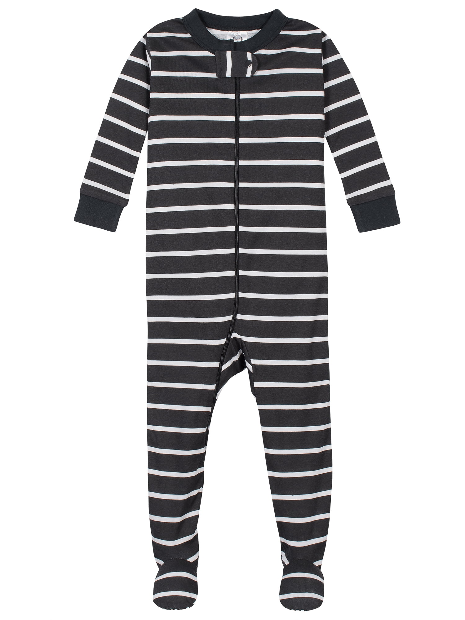 Gerber Baby & Toddler Boys Snug Fit Cotton Footed 1pc Pajamas, 4-Pack (0/3M-5T)
