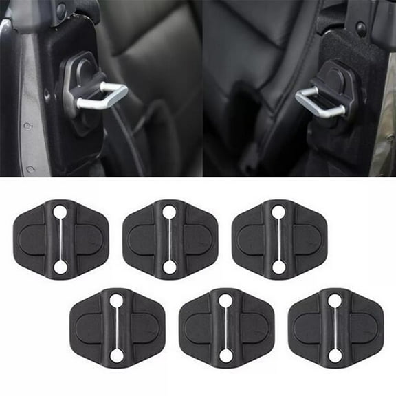 Door Lock Cover and Screw Protector Trim For Jeep Wrangler JL JT 2018-2024 USA