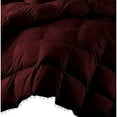 thumbnail image 3 of DNG Creations 5 Piece Pom Pom Box Design Comforter 550 GSM All Season White Vintage Pom-Pom Fringe ( Twin/Twin XL Size ) 100% Egyptian Cotton, Solid Wine Colour, 3 of 5