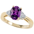 thumbnail image 2 of Tommaso Design� Genuine Amethyst Ring, 2 of 9
