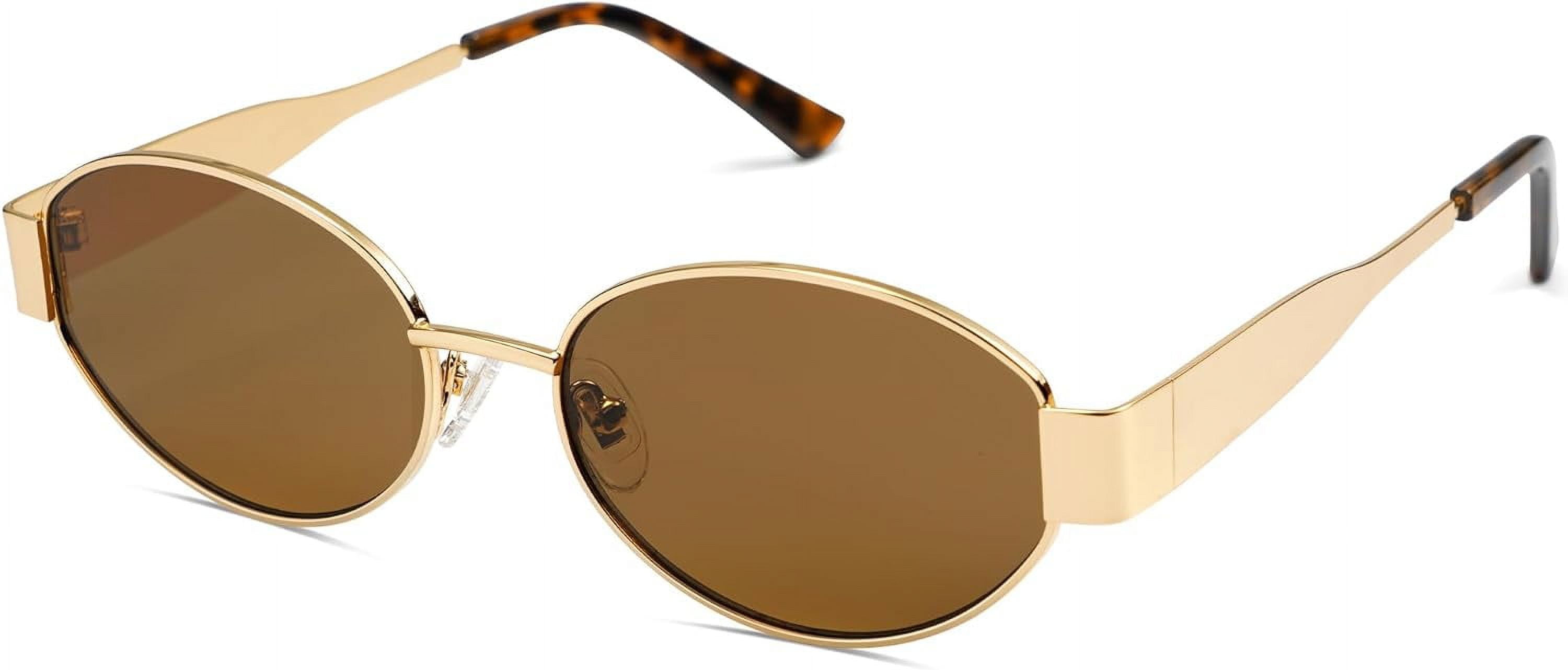 Sojos Women’s Gold Wire Frame Sunglasses. UV400 60[]14-145 Amazon.com: SOJOS Mirrored Flat Lens Fashion Sunglasses for  main image 4