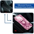 thumbnail image 5 of Monkey Furry Printed Soft 12.5x8.2 Inch Car Armrest Mat Cover Pad Accessory, 5 of 6
