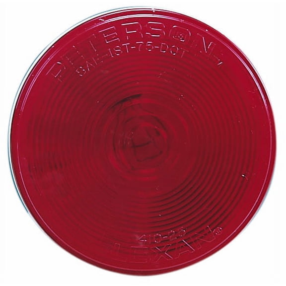 Peterson Manufacturing M426R Red 4" Round Backup Light