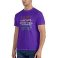 thumbnail image 4 of Pappy Knows Everything If He Doesn'T Know He Makes Stuff Men'S Basic Short Sleeve T-Shirt Purple 4x-Large, 4 of 5