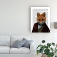thumbnail image 3 of Trademark Fine Art 'Fox Portrait 2' Canvas Art by Fab Funky, 3 of 3