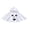 White, variant on RUINIXCW Toddler Boy Girl Halloween Costume Ghost Smile Embroidery Cloak Hooded Cape