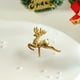 thumbnail image 5 of Mini árbol de Navidad artificial para mesa | Decoración navideña DIY para niñas con luces LED y adornos colgantes | Decoración navideña acrílica roja y verde para pasteles y exhibiciones festivas, 5 of 6