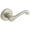 Lifetime Satin Nickel, variant on Baldwin 5445V.Mr Pair Of Classic Estate Levers - Nickel