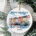 thumbnail image 2 of Copenhagen Vacation Ornament, Copenhagen Ornament, Christmas Ornaments, Copenhagen Custom, Personalized Gift, Copenhagen Souvenir, Denmark zAgyQn, 2 of 4