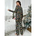 thumbnail image 2 of WEHUSE Pajamas Women's Long Sleeve Pj Set Soft 2 Piece Loungewear Sleepwear with Jogger Pants, 2 of 7